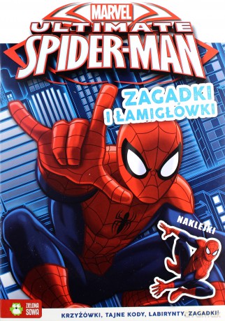 Spider-Man. Zagadki i łamigłówki [KSIĄŻKA]