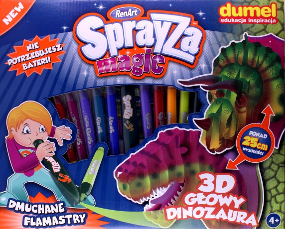 DUMEL Sprayza Magic Dinozaury