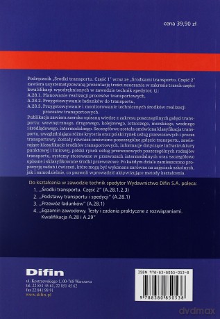 Środki transportu A.28 Część 1 - Radosław Kacperczyk [KSIĄŻKA]
