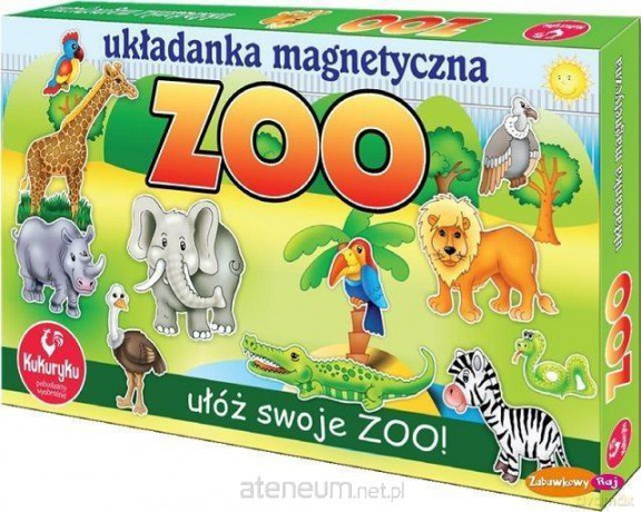 Układanka Magnetyczna ZOO [GRA]
