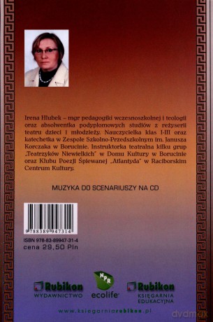 W kręgu teatru niewielkiego podręcznik - Irena Hlubek [KSIĄŻKA]+[CD]