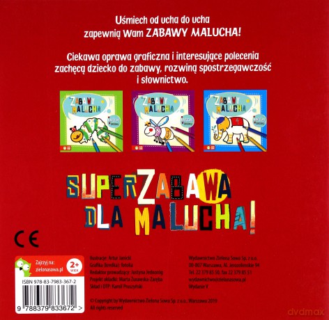 Zabawy malucha cz. 1 [KSIĄŻKA]
