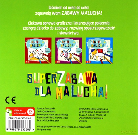 Zabawy malucha cz. 2 [KSIĄŻKA]