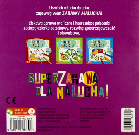 Zabawy malucha cz. 3 [KSIĄŻKA]