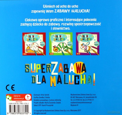 Zabawy malucha cz. 4 [KSIĄŻKA]