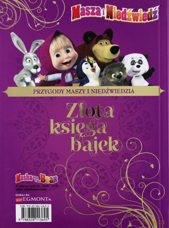 Złota Księga Bajek. Przygody Maszy i Niedźwiedzia [KSIĄŻKA]