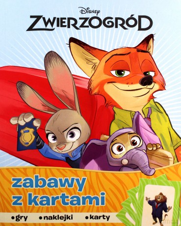 Zwierzogród. Zabawy z kartami [KSIĄŻKA]