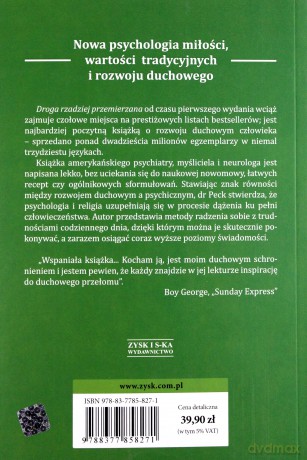 Droga rzadziej przemierzana - M. Scott Peck [KSIĄŻKA]