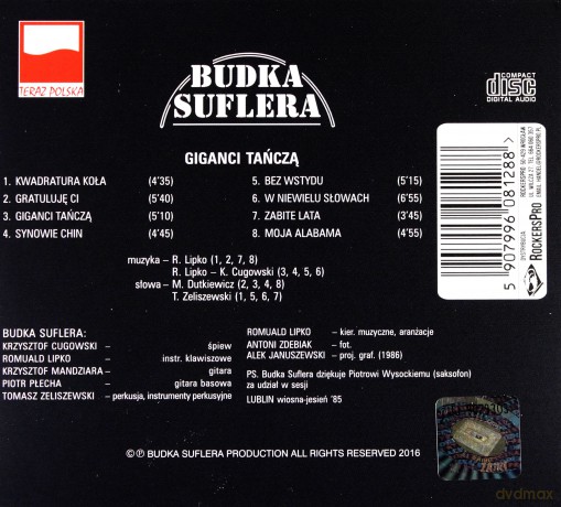 Budka Suflera: Giganci Tańczą [CD]