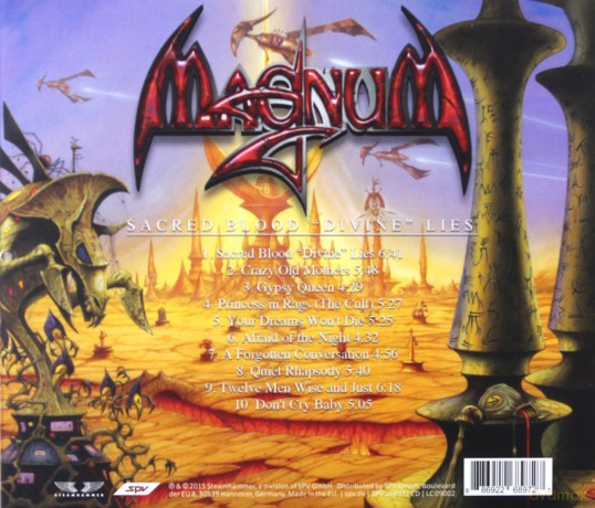 Magnum: Sacred Blood Divine Lies [CD]