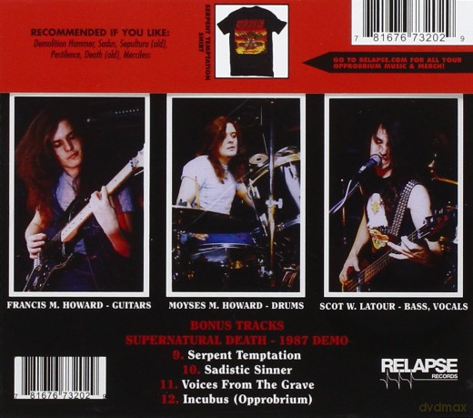Opprobrium: Serpent Temptation [CD]