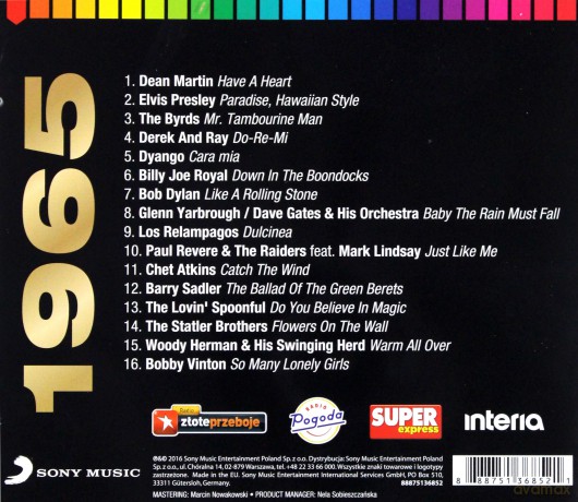 To były czasy! To była muzyka! 1965 [CD]