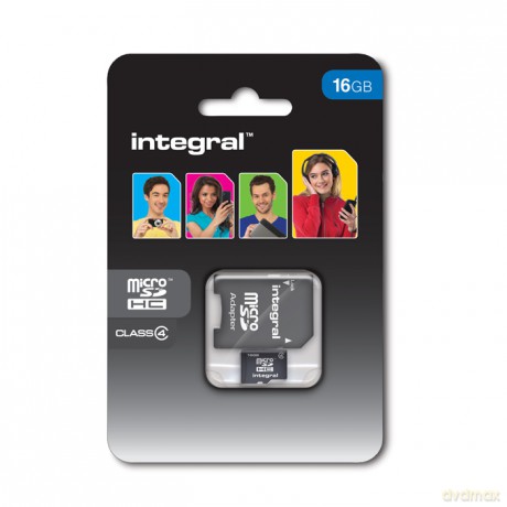 Karta pamięci microSDHC 16 GB z adapterem