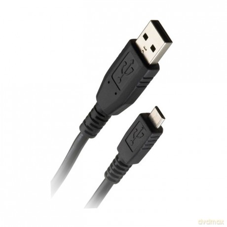 Kabel USB A - micro USB 1 m Blow (biało-czarny)