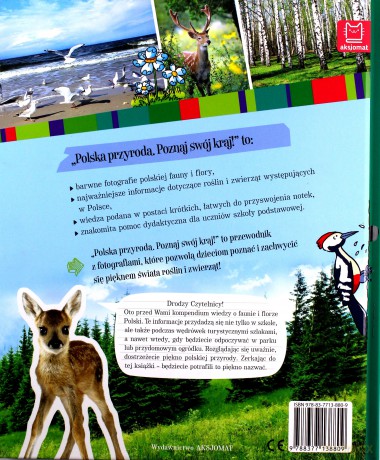 Poznaj swój kraj. Polska przyroda - Aleksandra Stańczewska, Joanna Kuryjak (twarda) [KSIĄŻKA]