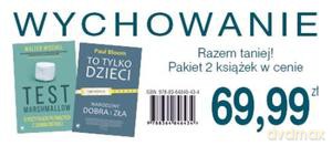 WYCHOWANIE Pakiet. Test Marshmallow i To tylko dzieci - Walter Mischel [KSIĄŻKA]