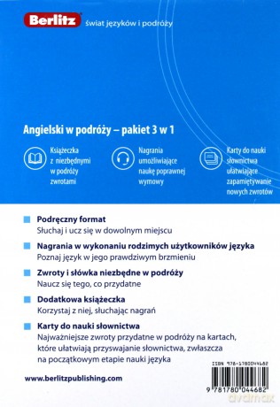 Angielski w podróży pakiet 3w1 [KSIĄŻKA + CD]