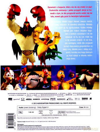 Dzielny kogut Maniek (booklet) [DVD]