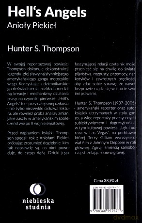 Hell's angels. Anioły piekieł - Hunter S. Thompson [KSIĄŻKA]