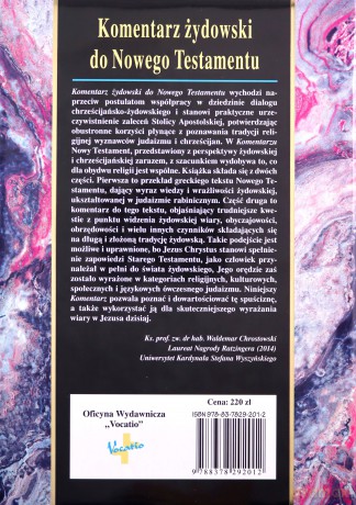 Komentarz Żydowski do Nowego Testamentu - David H. Stern (twarda) [KSIĄŻKA]