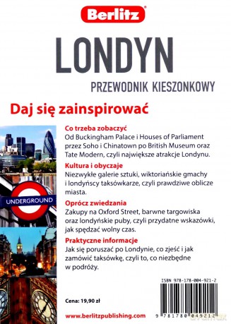 Londyn. Przewodnik kieszonkowy (twarda) [KSIĄŻKA]