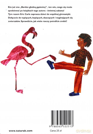 Od stóp do głów - Eric Carle (twarda) [KSIĄŻKA]