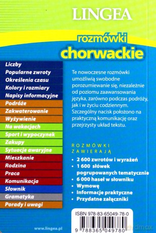 Rozmówki chorwackie [KSIĄŻKA]