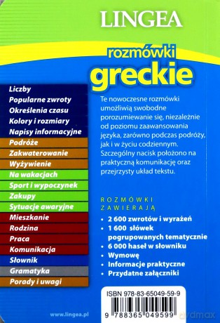 Rozmówki greckie [KSIĄŻKA]