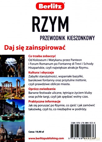 Rzym. Przewodnik kieszonkowy (twarda) [KSIĄŻKA]