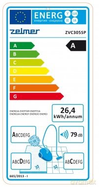 Odkurzacz Zelmer Odyssey ZVC305SP filtr EPA 650W