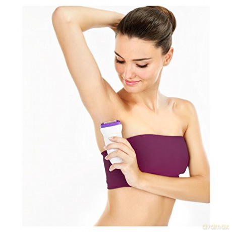 Depilator damski Braun 9-561 + koncówki + golarka