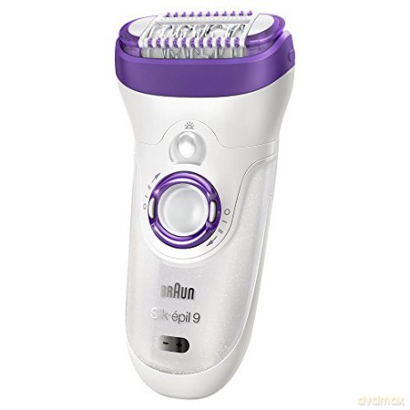Depilator damski Braun 9-561 + koncówki + golarka