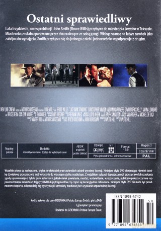 Ostatni sprawiedliwy [DVD]