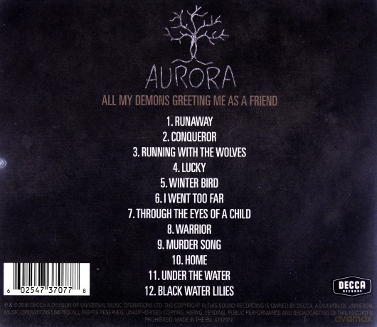 Aurora: All My Demons Greeting Me As A Friend [CD]