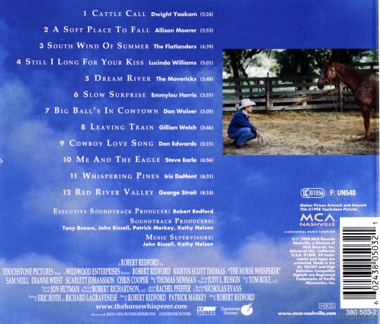 Horse Whisperer soundtrack [CD]