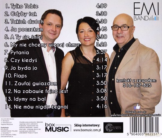 Emi Band: Ja Poczekam [CD]