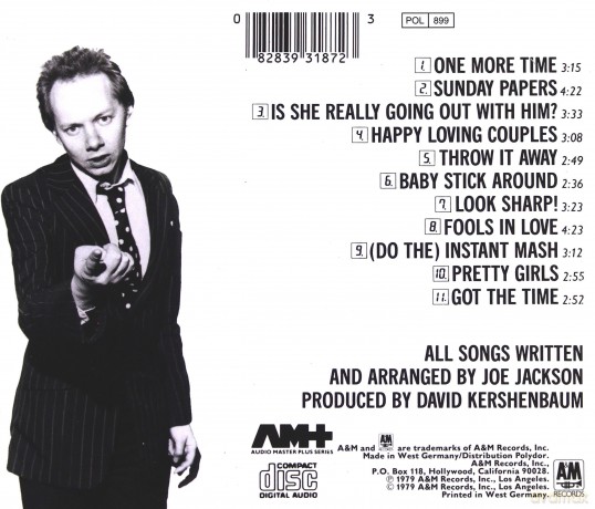 Joe Jackson: Look Sharp [CD]