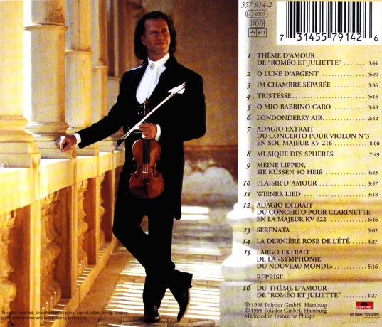 Andre Rieu: Romantic Moments [CD]