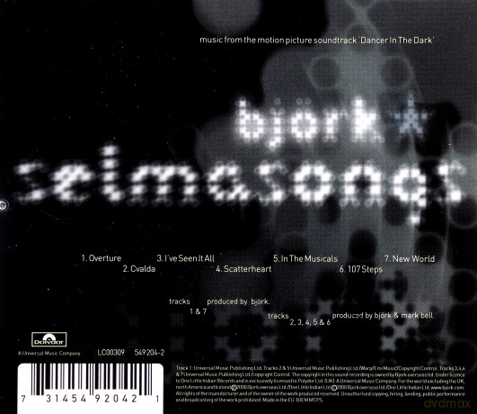Bjork: Selma Songs [CD]