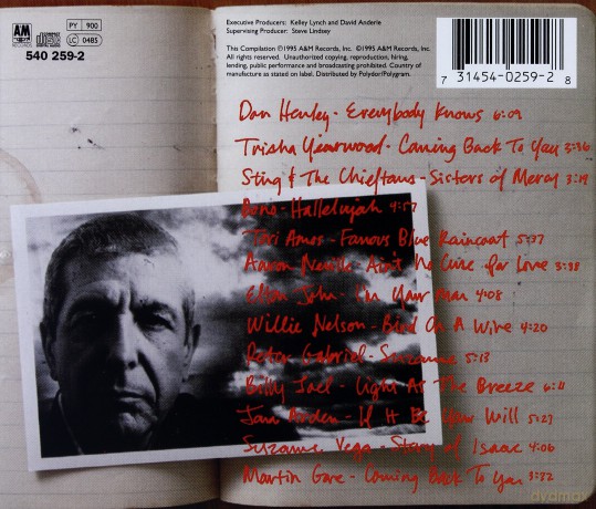 Tower Of Song - The Song Of Leonard Cohen [CD]
