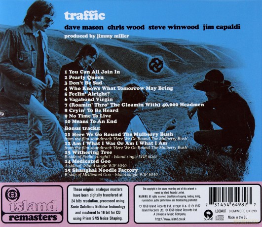Traffic: Traffic [CD]