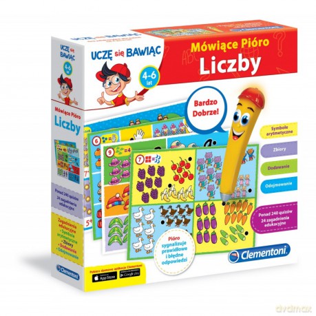 CLEMENTONI Mówiące Pióro Liczby [GRA]