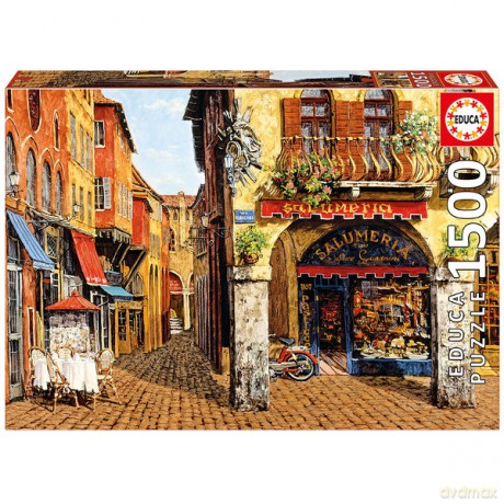 EDUCA 1500 el. Kolory Włoch, Salumeria [PUZZLE]