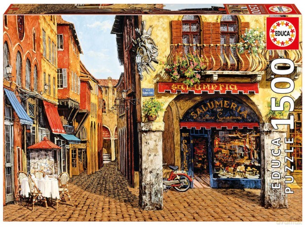 EDUCA 1500 el. Kolory Włoch, Salumeria [PUZZLE]