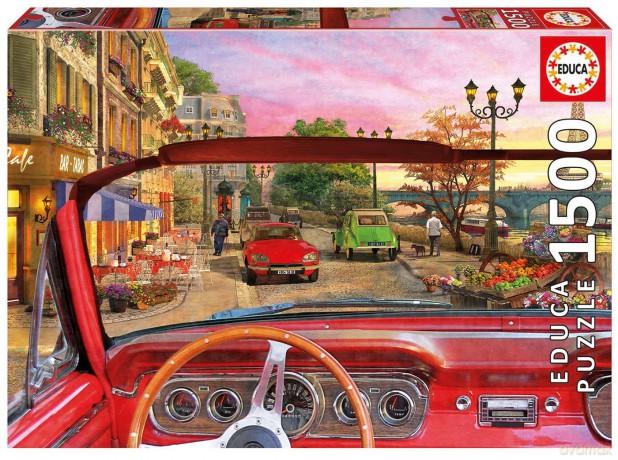 EDUCA 1500 el. Paris in a Car [PUZZLE]