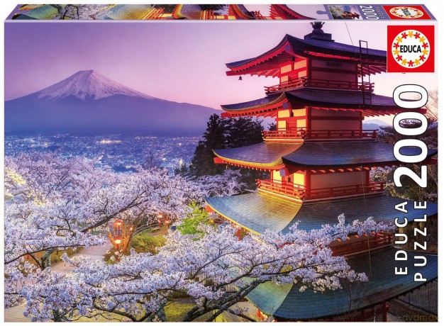 EDUCA 2000 el. Mount Fuji, Japan [PUZZLE]