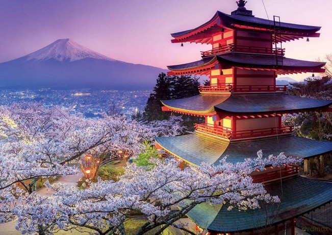 EDUCA 2000 el. Mount Fuji, Japan [PUZZLE]