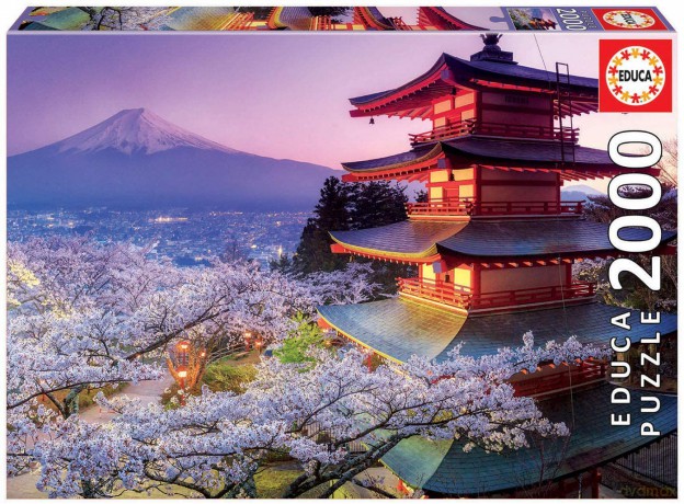 EDUCA 2000 el. Mount Fuji, Japan [PUZZLE]