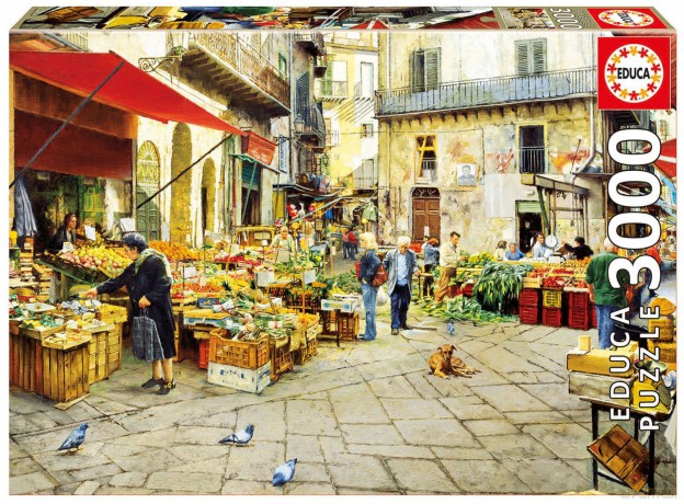 EDUCA 3000 el. La Vucciria Market [PUZZLE]