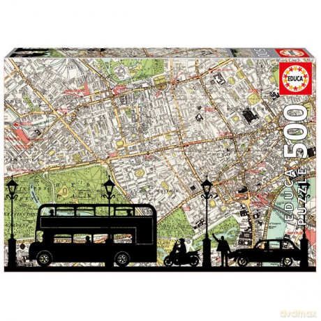 EDUCA 500 el. Godzina szczytu [PUZZLE]